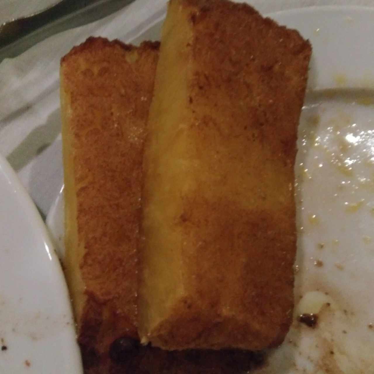Piña asada.