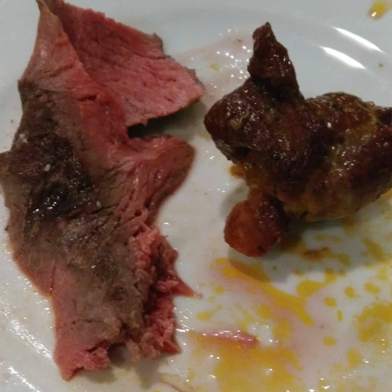 Rincón y lomo de cerdo.