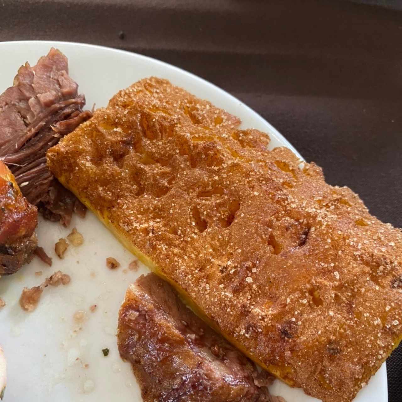 Piña asada