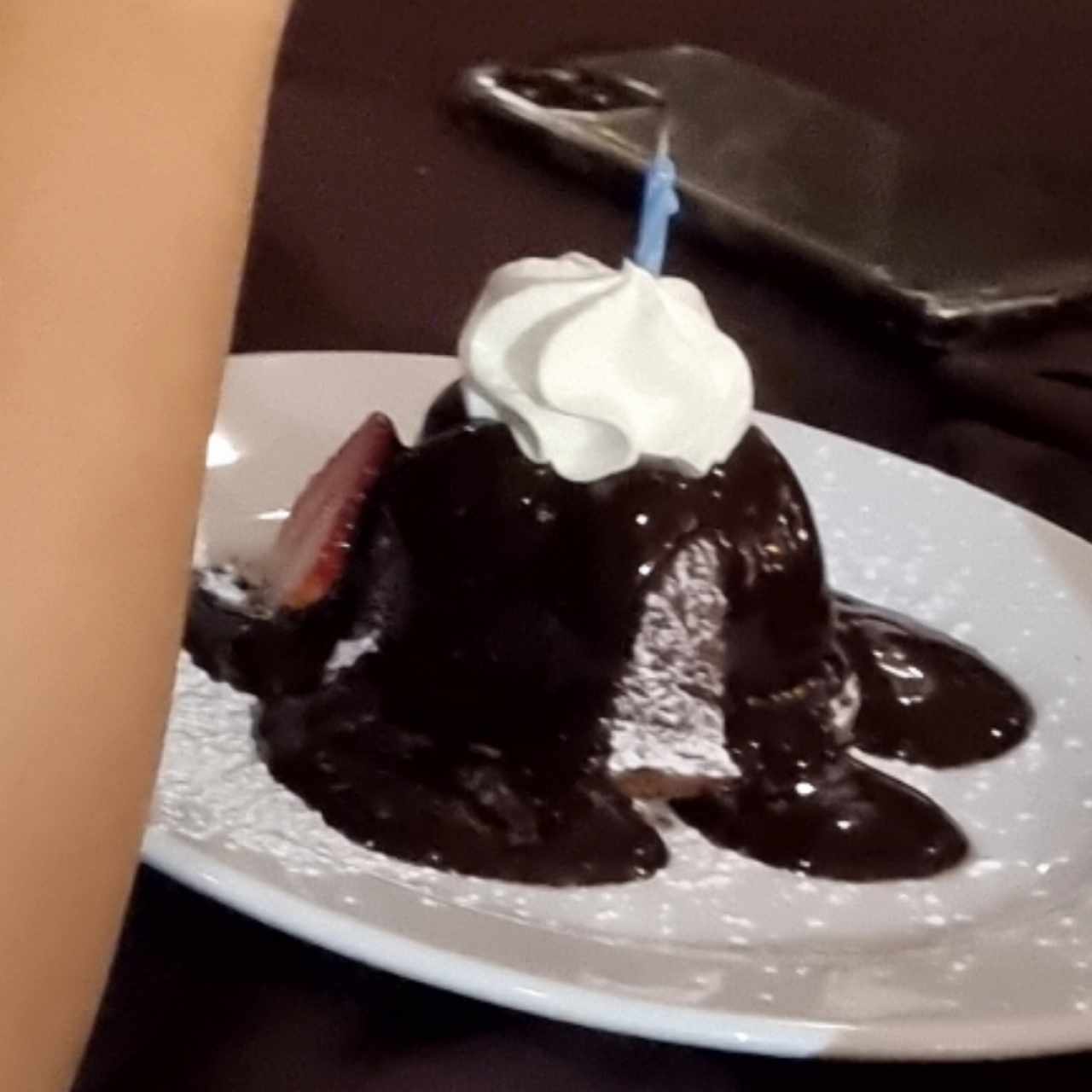 pastel de chocolate 
