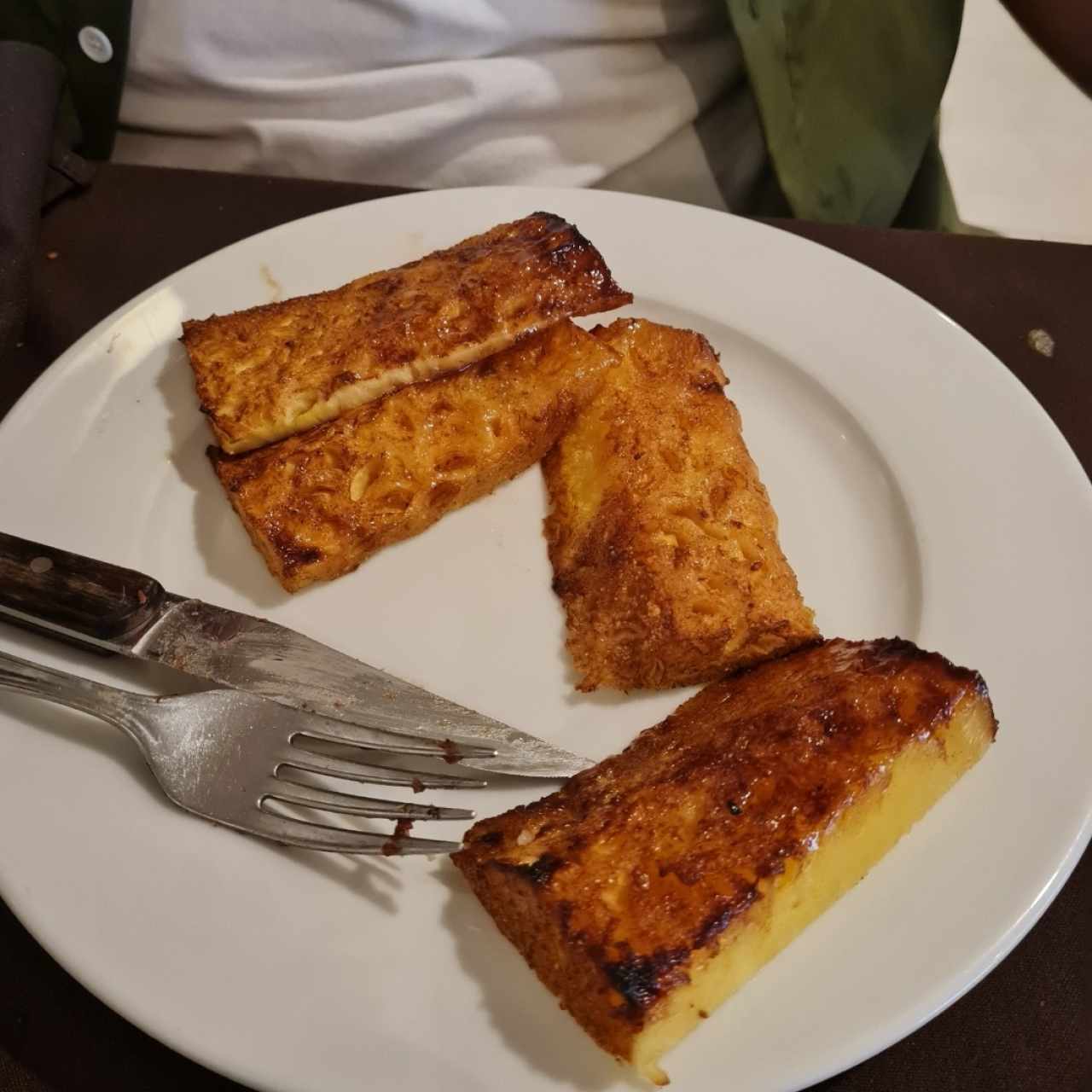 Piña asada