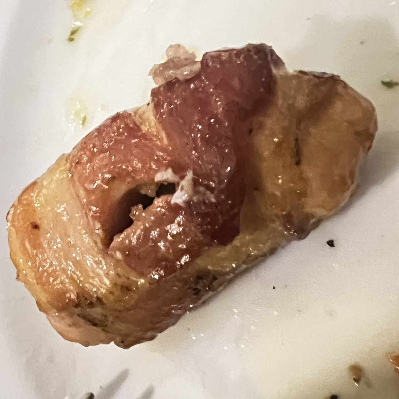 Pollo envielto en 🥓