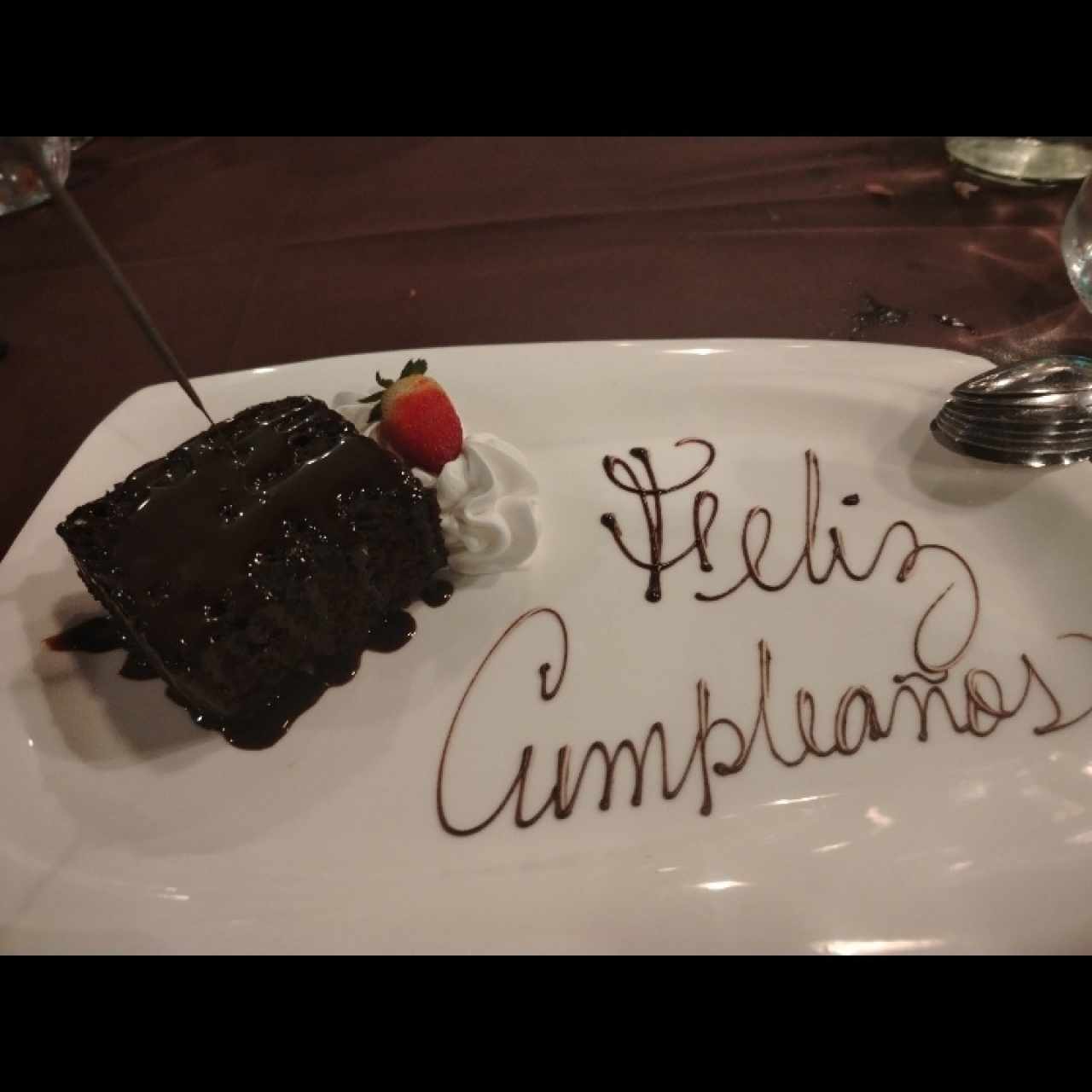 El dulce del cumpleañero