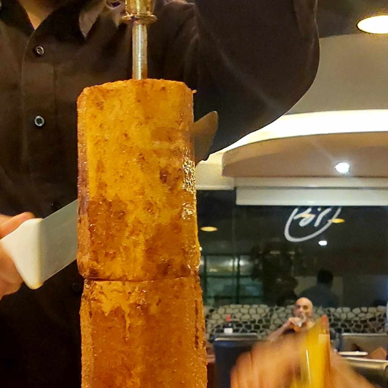 Piña asada
