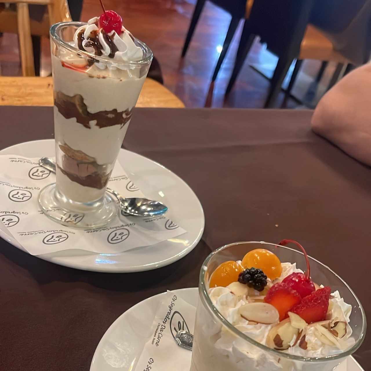 Aqui los postres tambien son deliciosos 😍