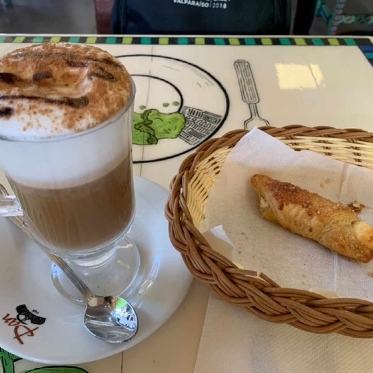 Quesitos con capuccino