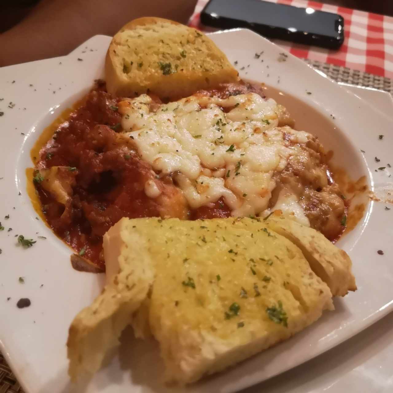 Lasagna de carne