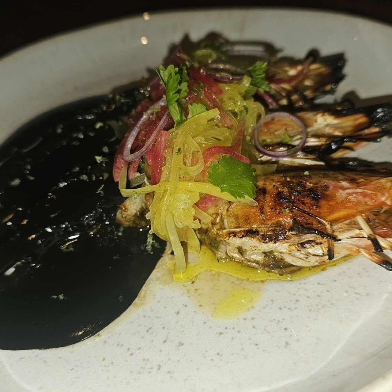 Langostinos escabeche