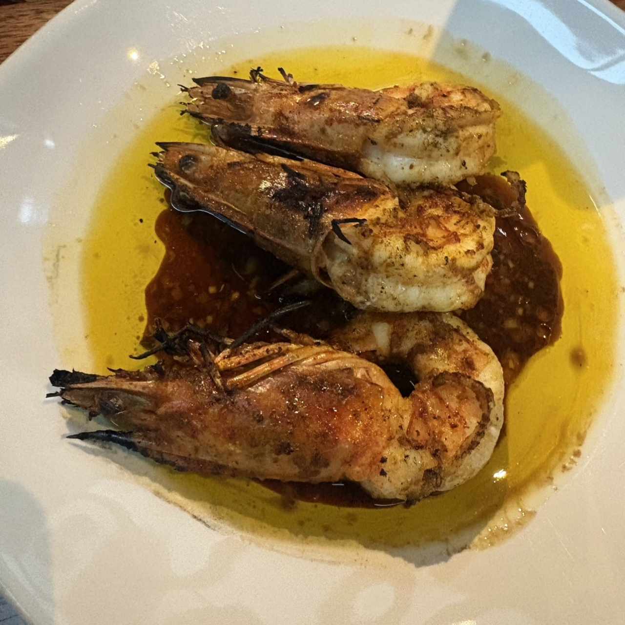Langostinos a la parrilla