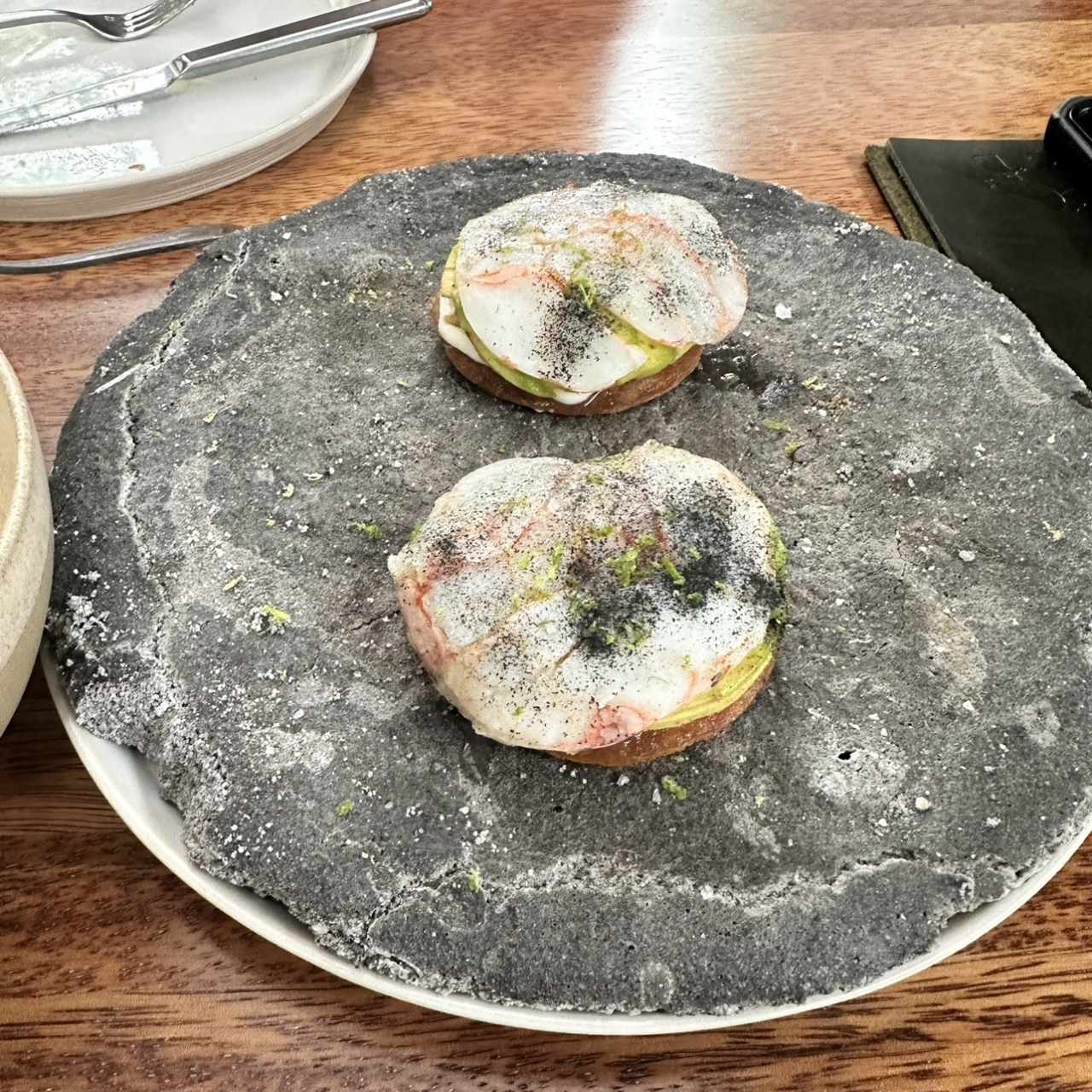 Tostadas de Langostinos 