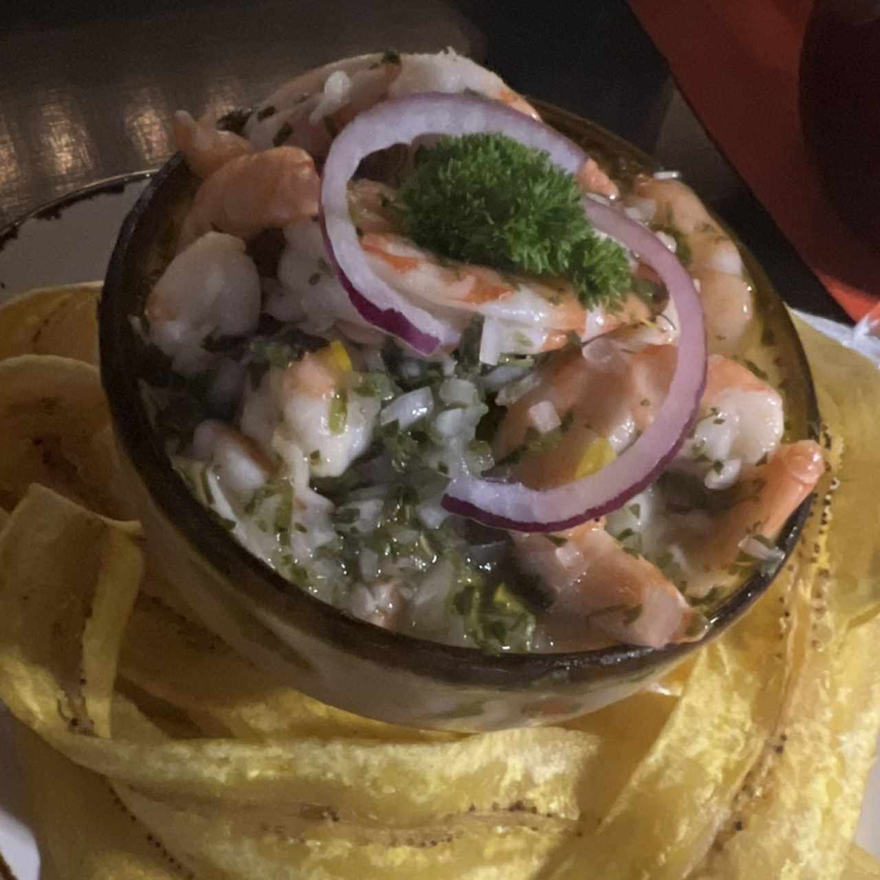 Entradas Frías - Ceviche de Camarón