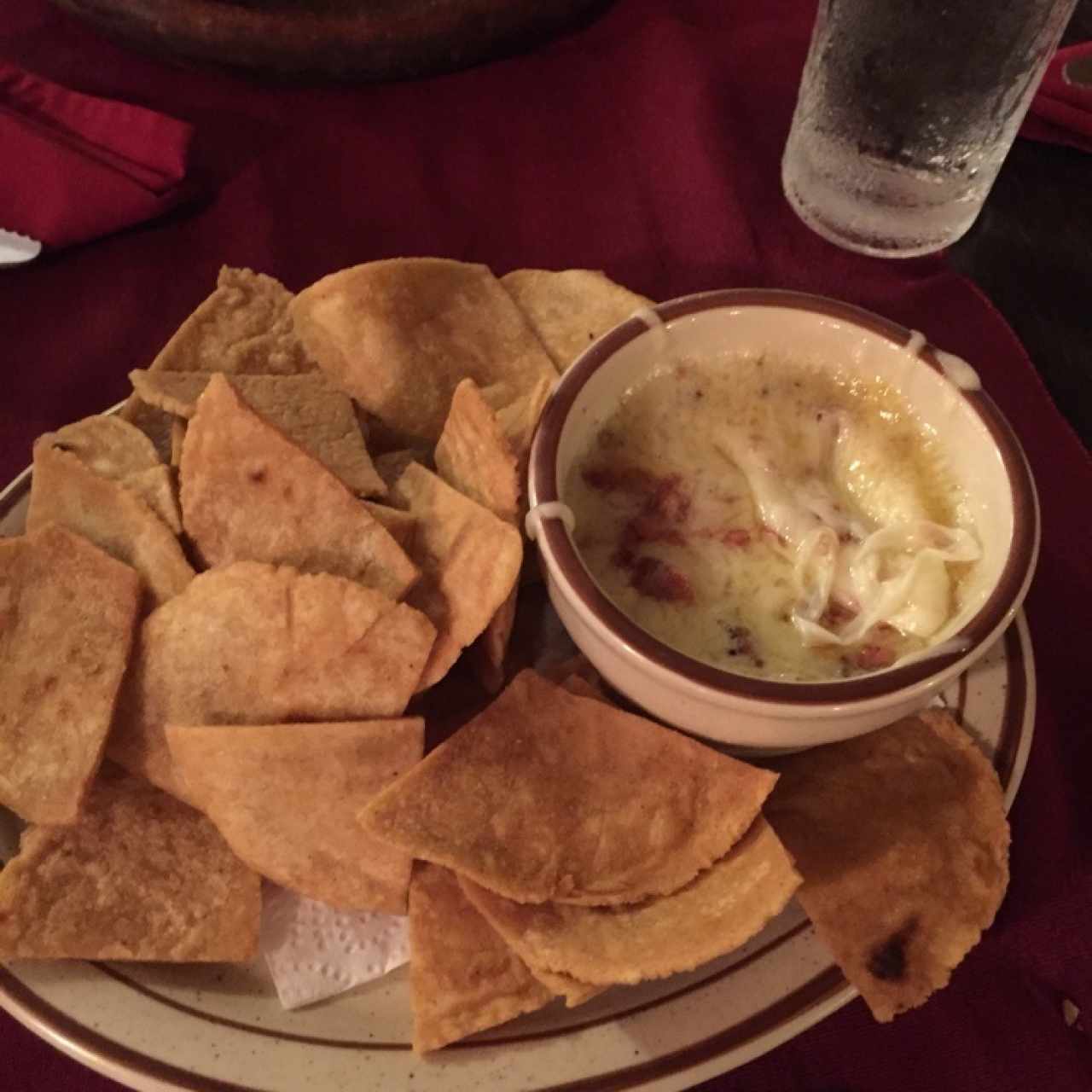 Queso Fundido con chorizo