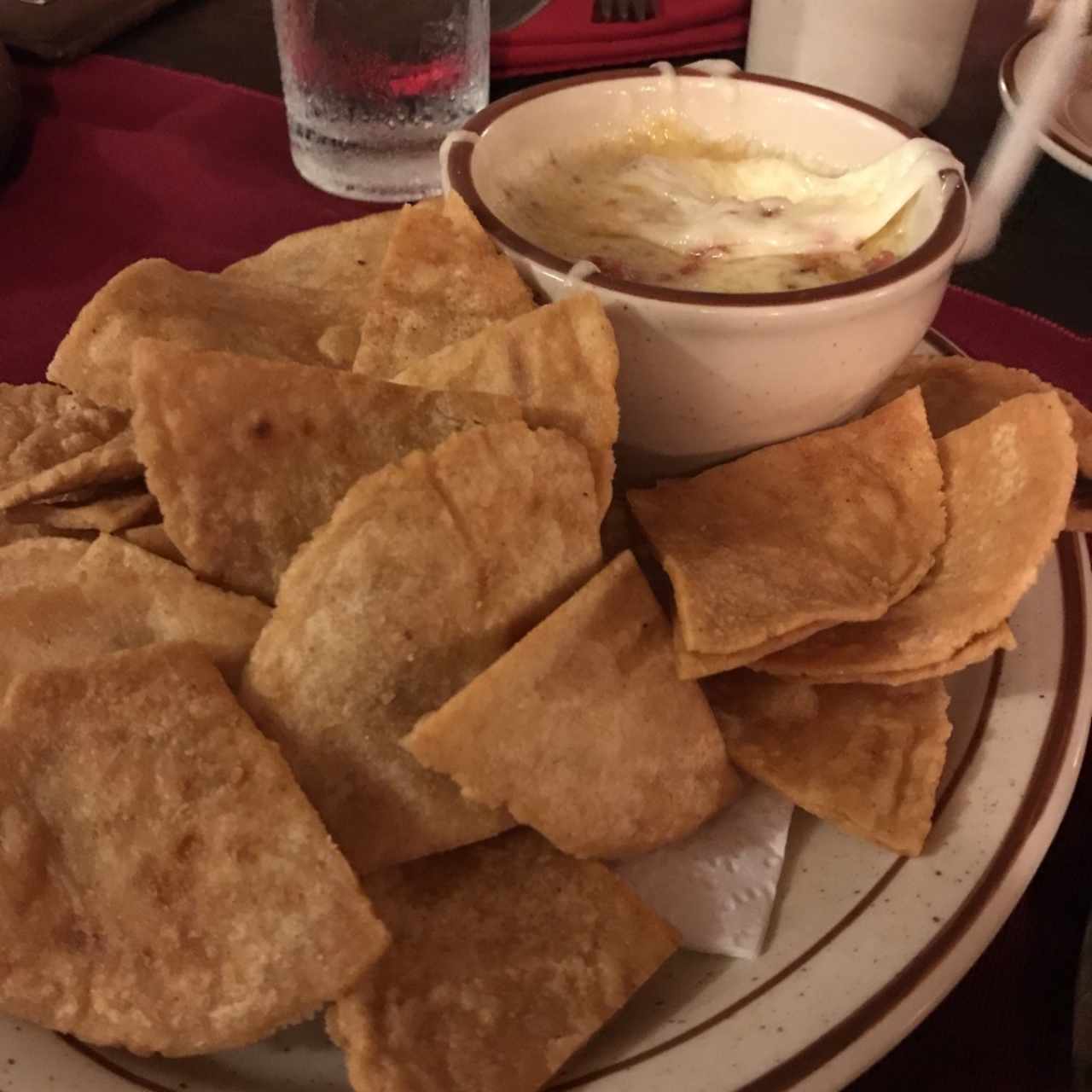 Queso Fundido con chorizo