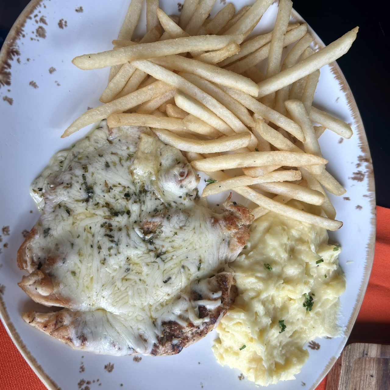 Filete de Pollo Gratinado