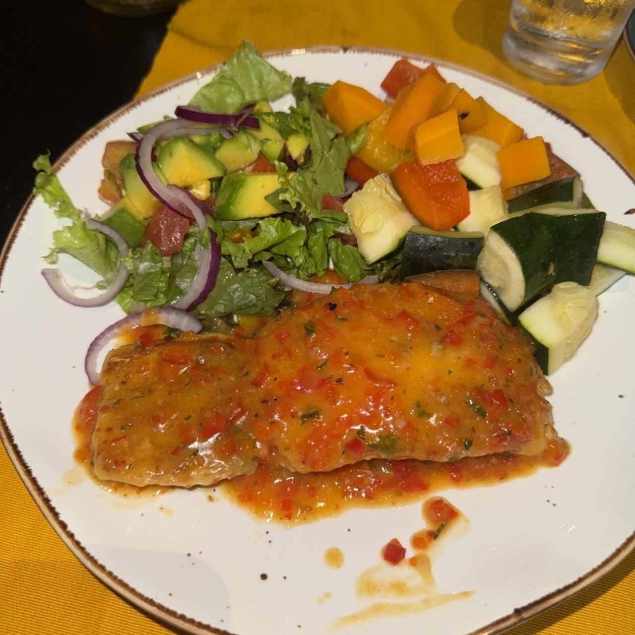 Filete de Corvina al Ajillo 