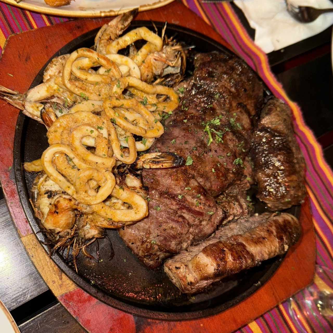 Parrilladas - Mar y tierra