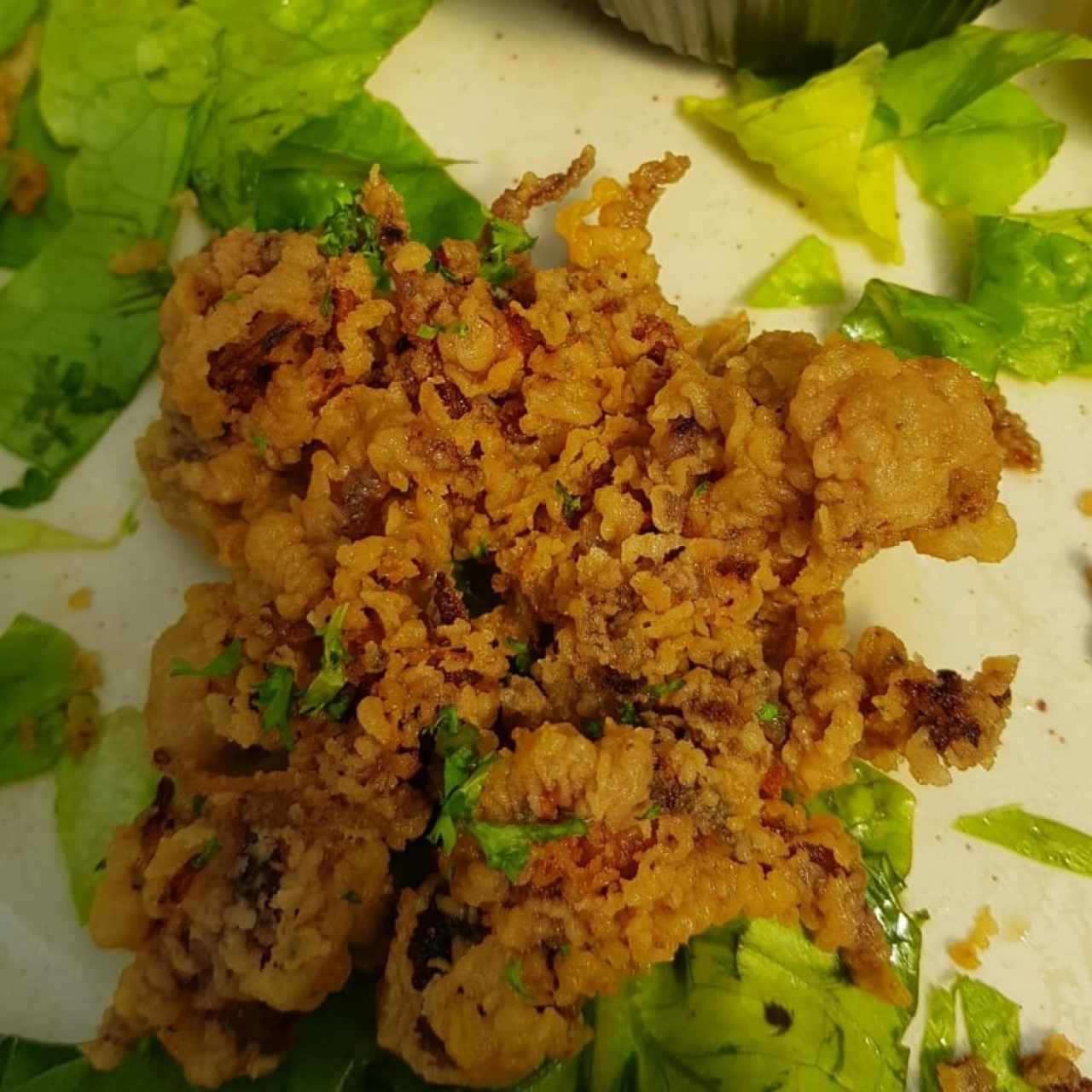 Arañitas de calamar