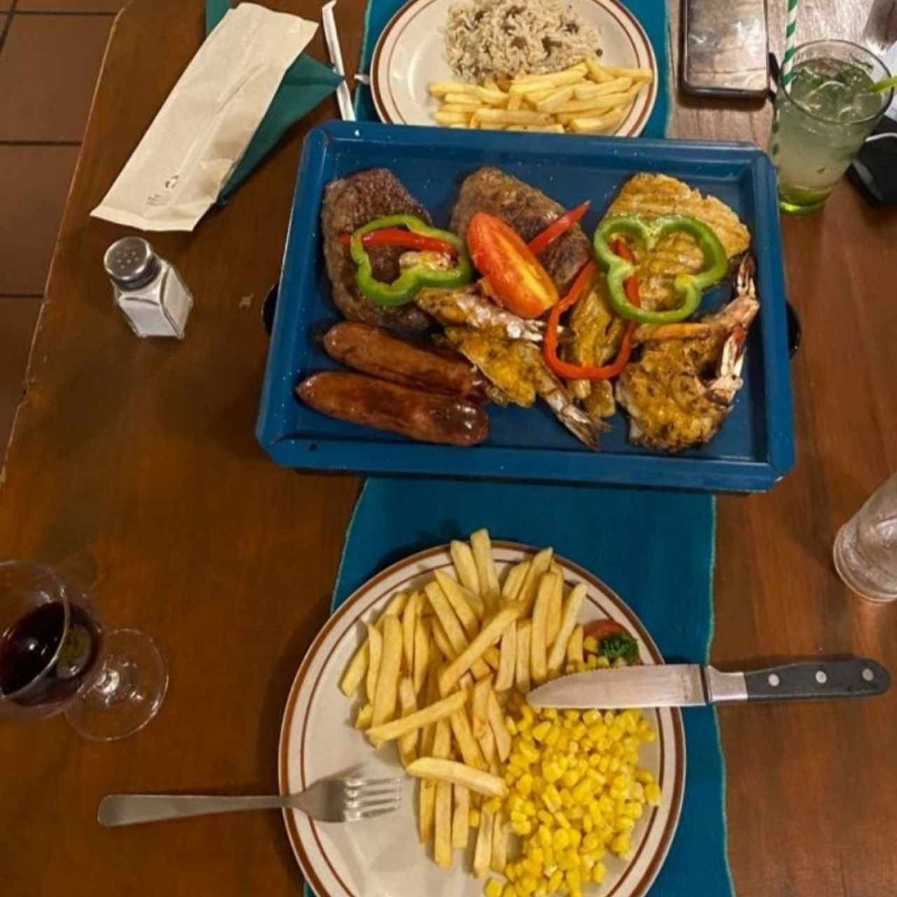 Parrillada Mar y Tierra (2 Personas)