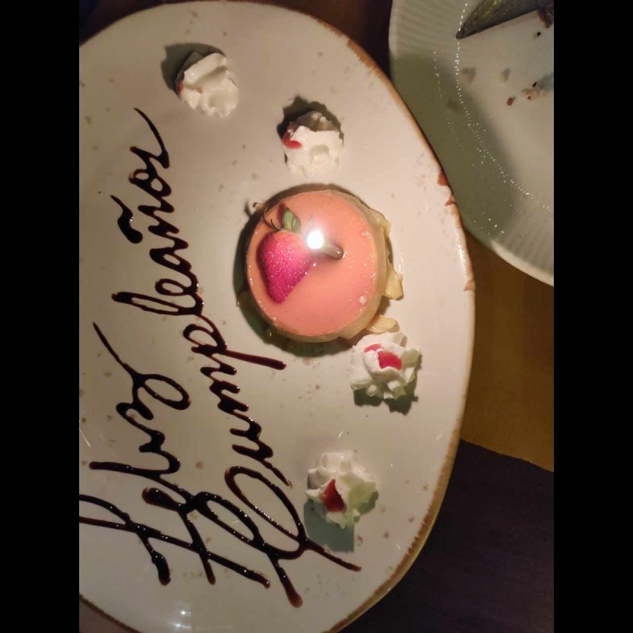 Flan de la casa 