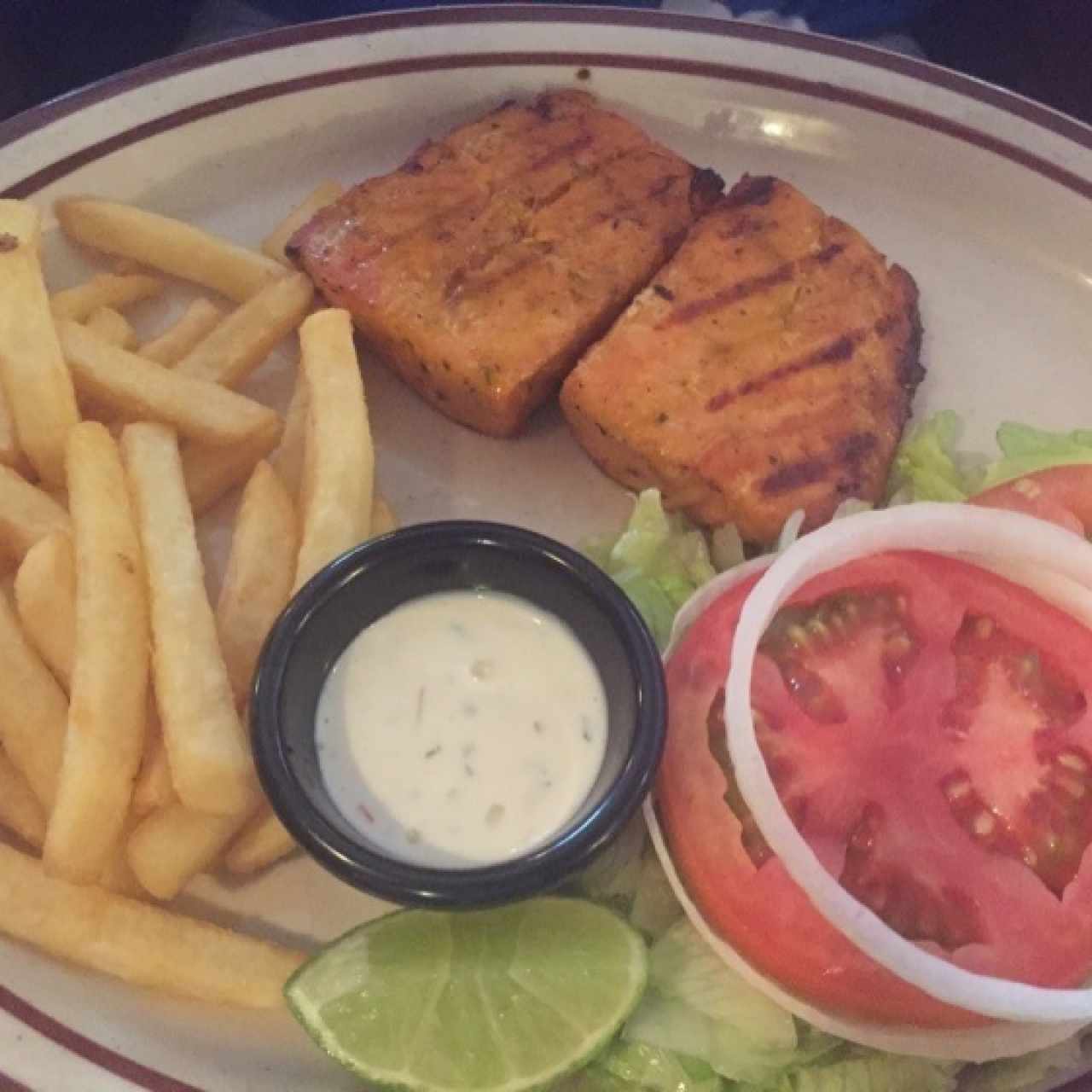 salmon a la parrilla