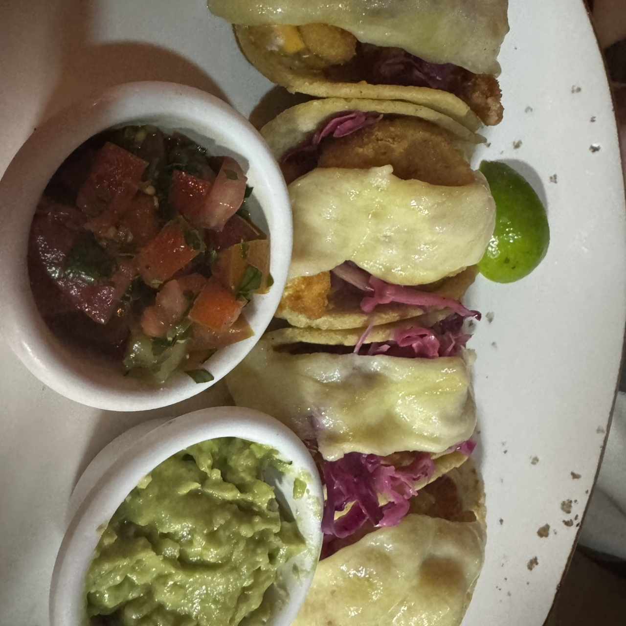 Tacos de camarón