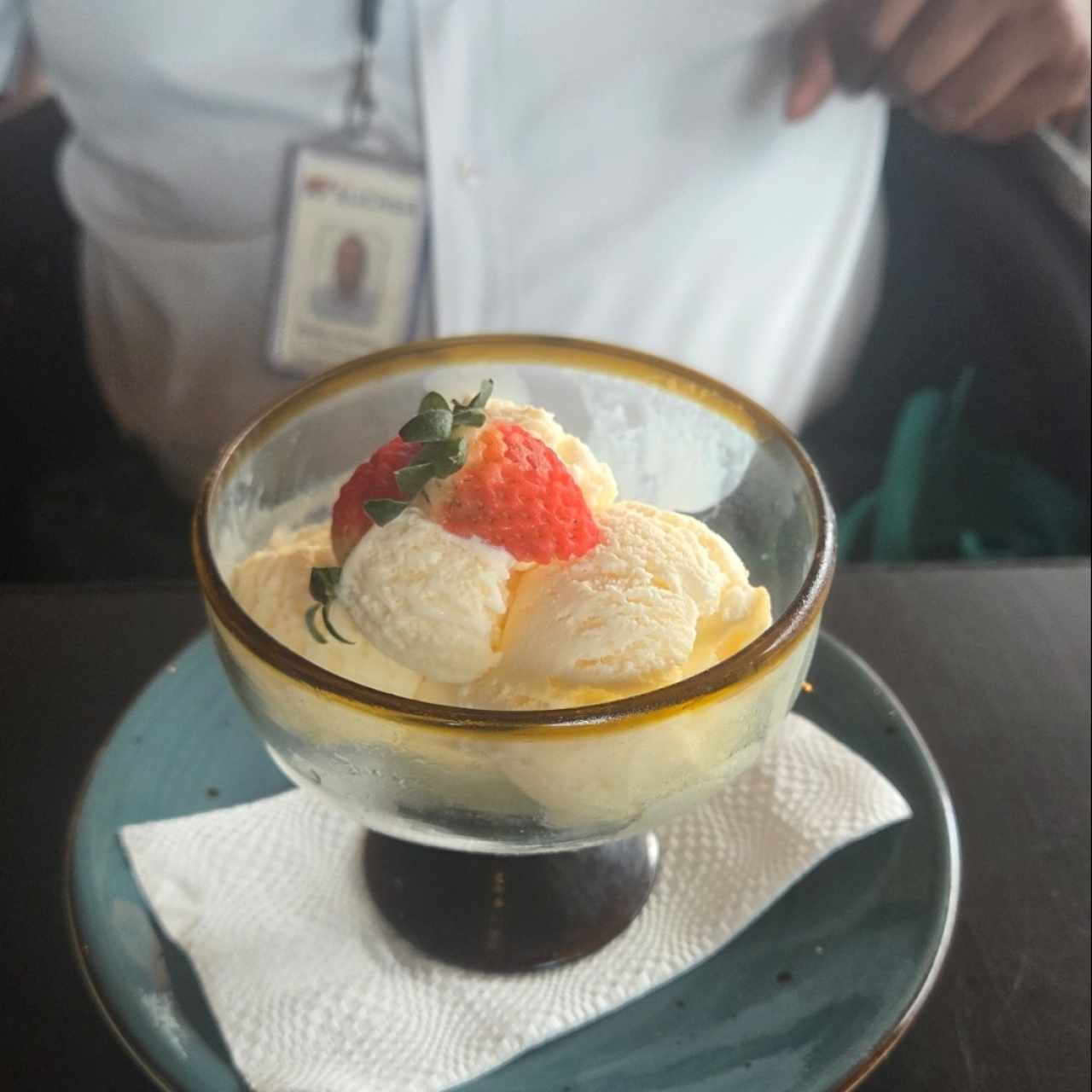 Postres - Helado de Vainilla