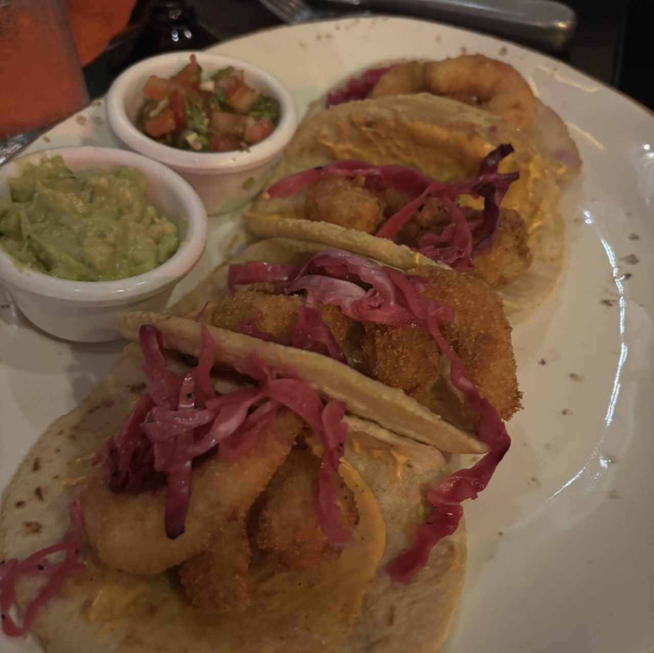Tacos de camarón