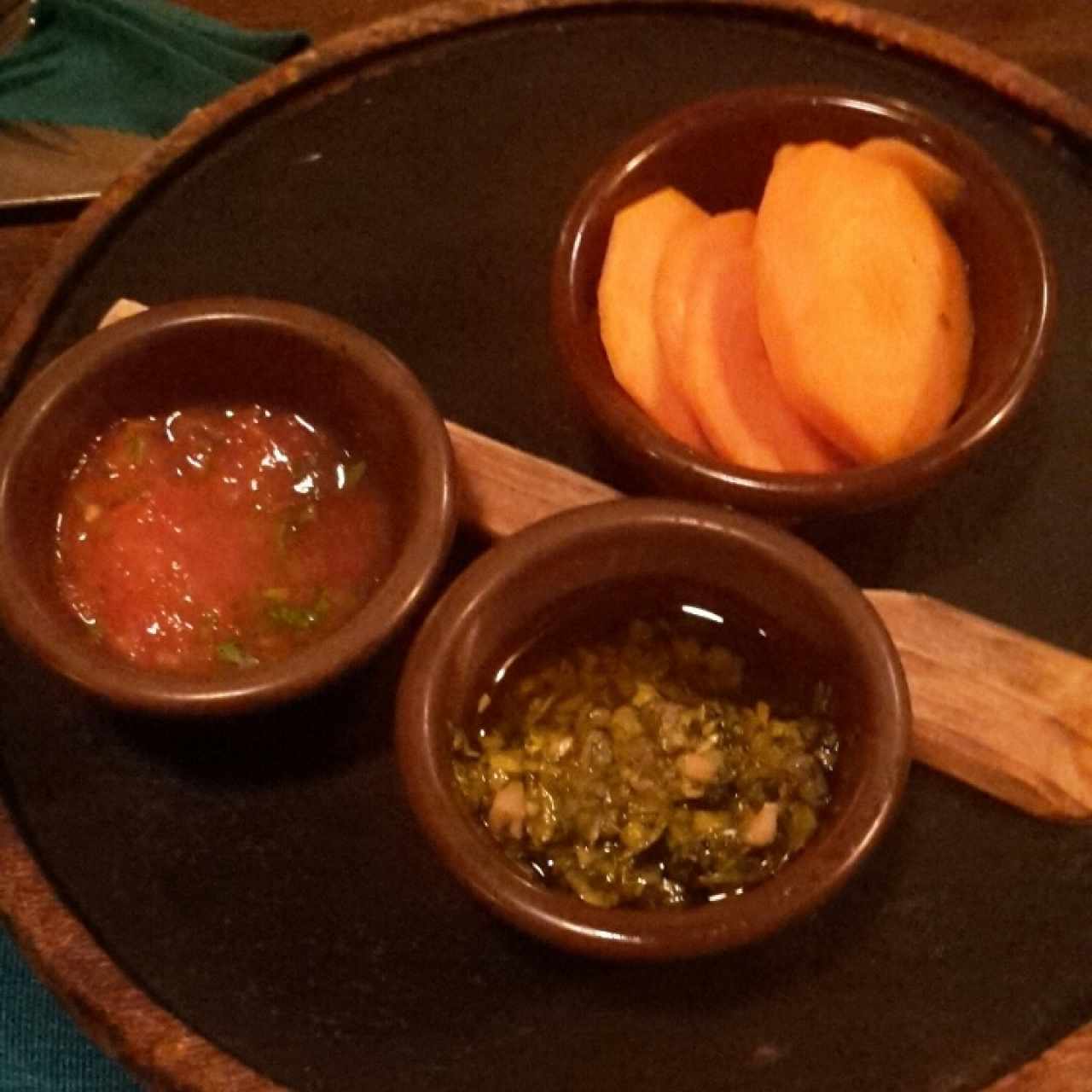 salsa para acompañar las carnes