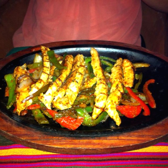 Fajitas de pollo