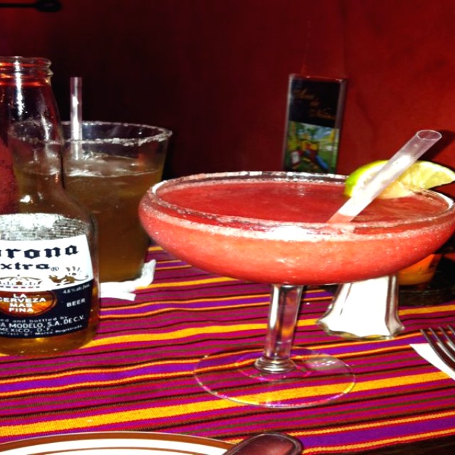 Margarita frozen de fresa