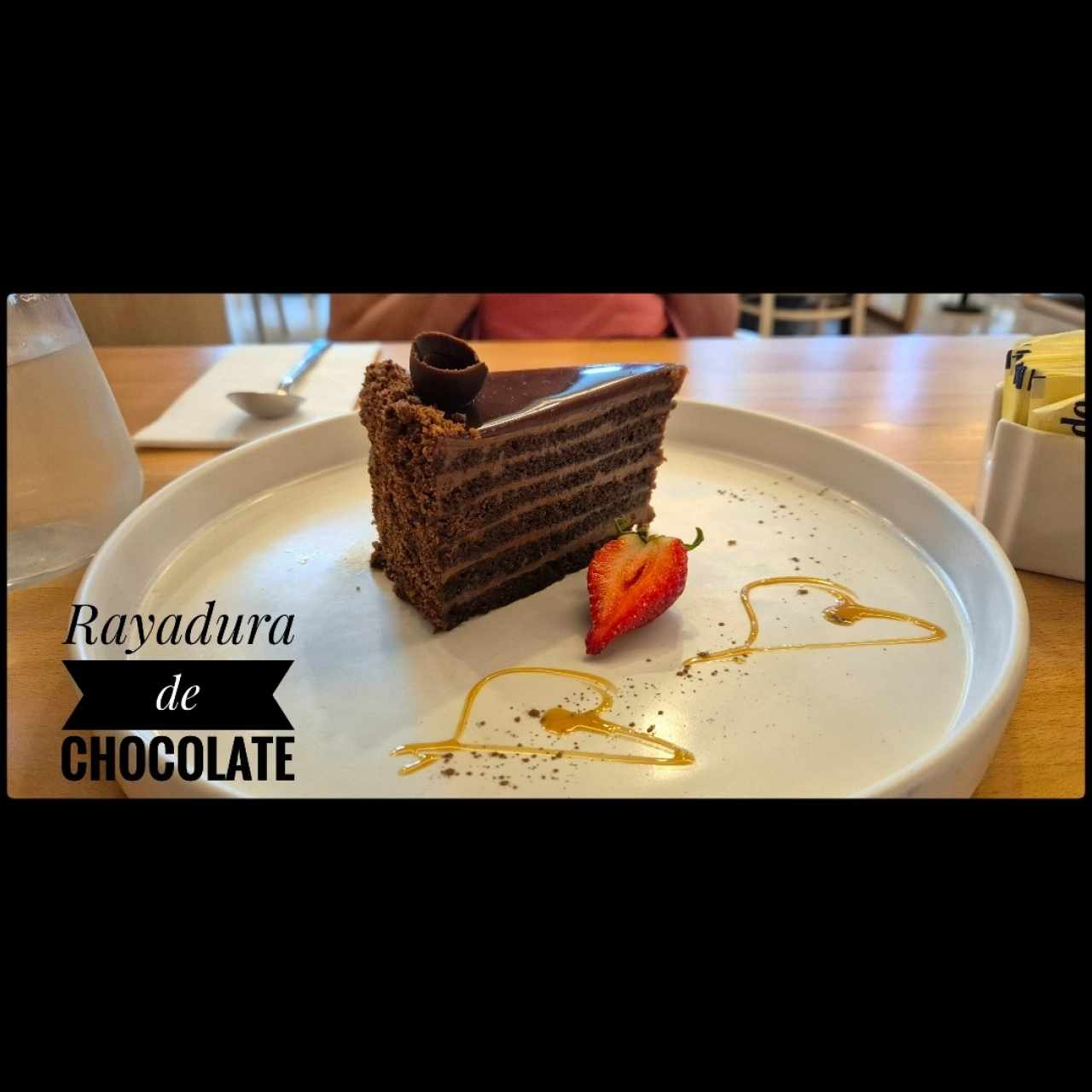 Rayadura de chocolate 