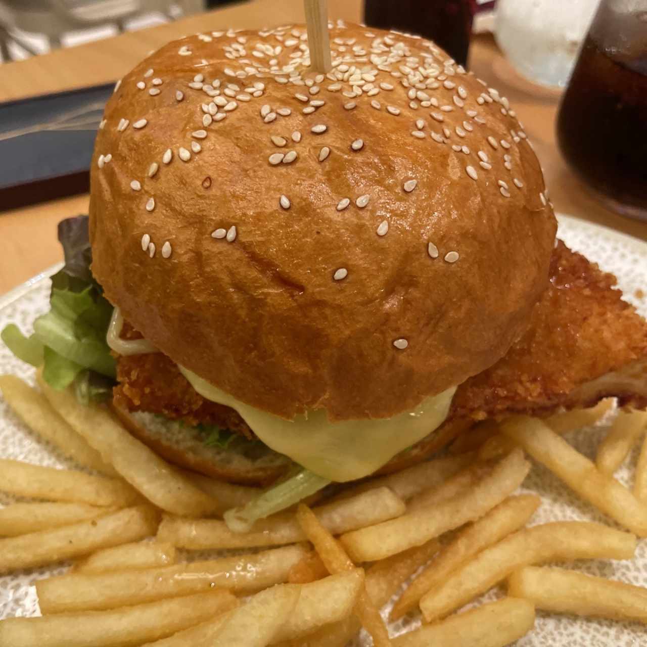 Hamburguesa de Pollo
