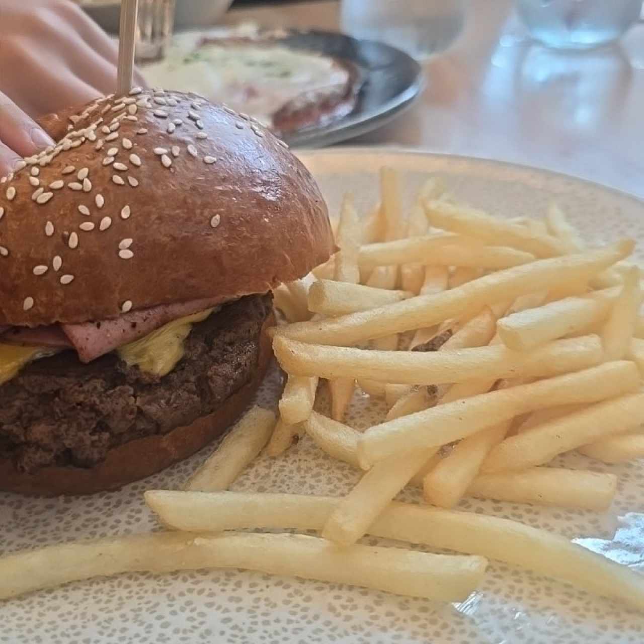 Hamburguesa de Res