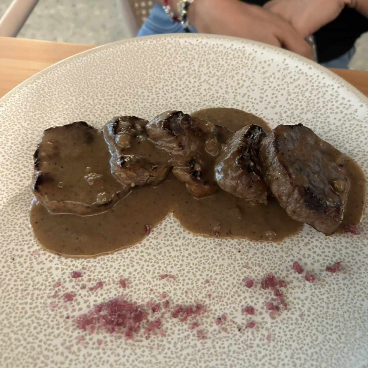 Medallones de Res a la Pimienta