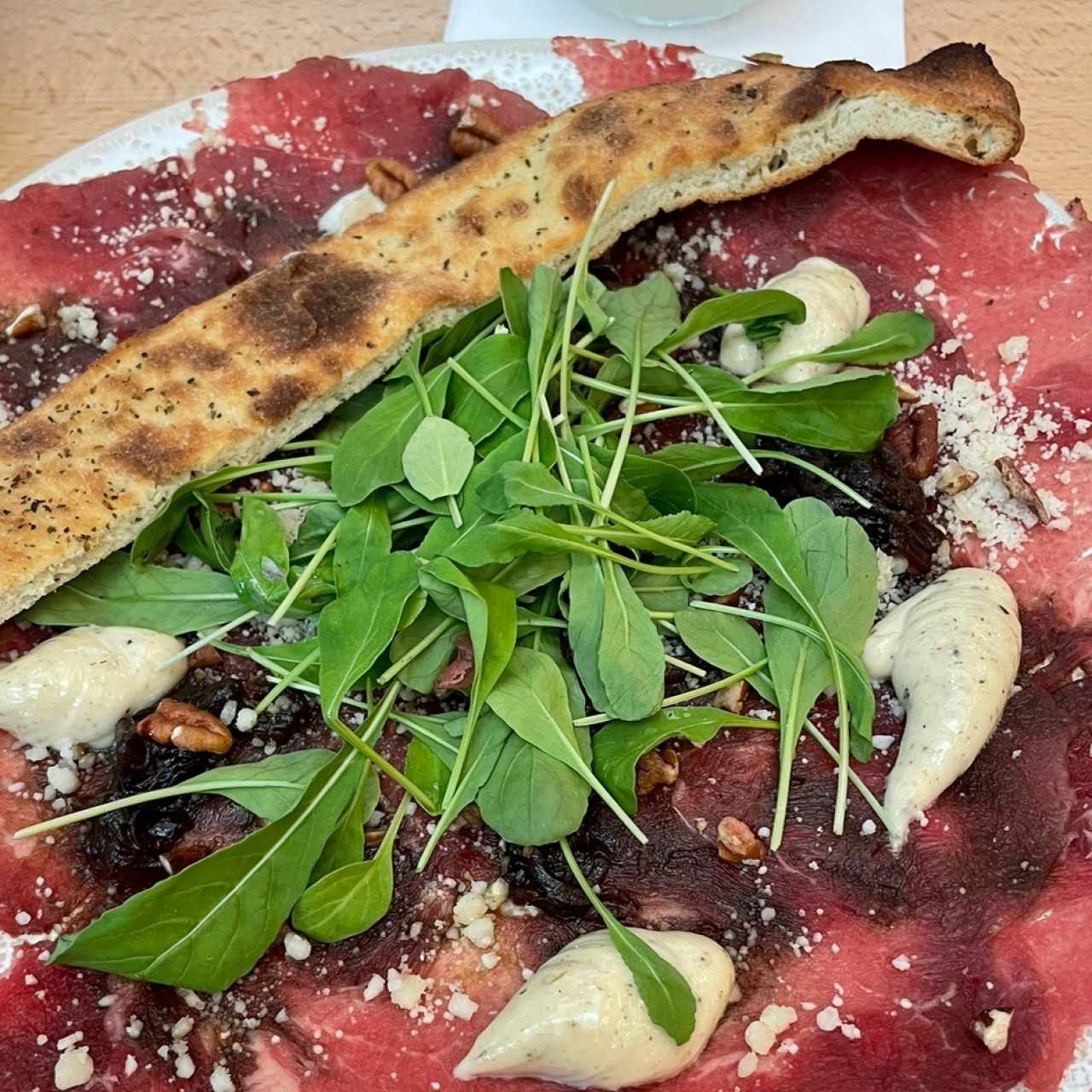 Entradas - Carpaccio de Res