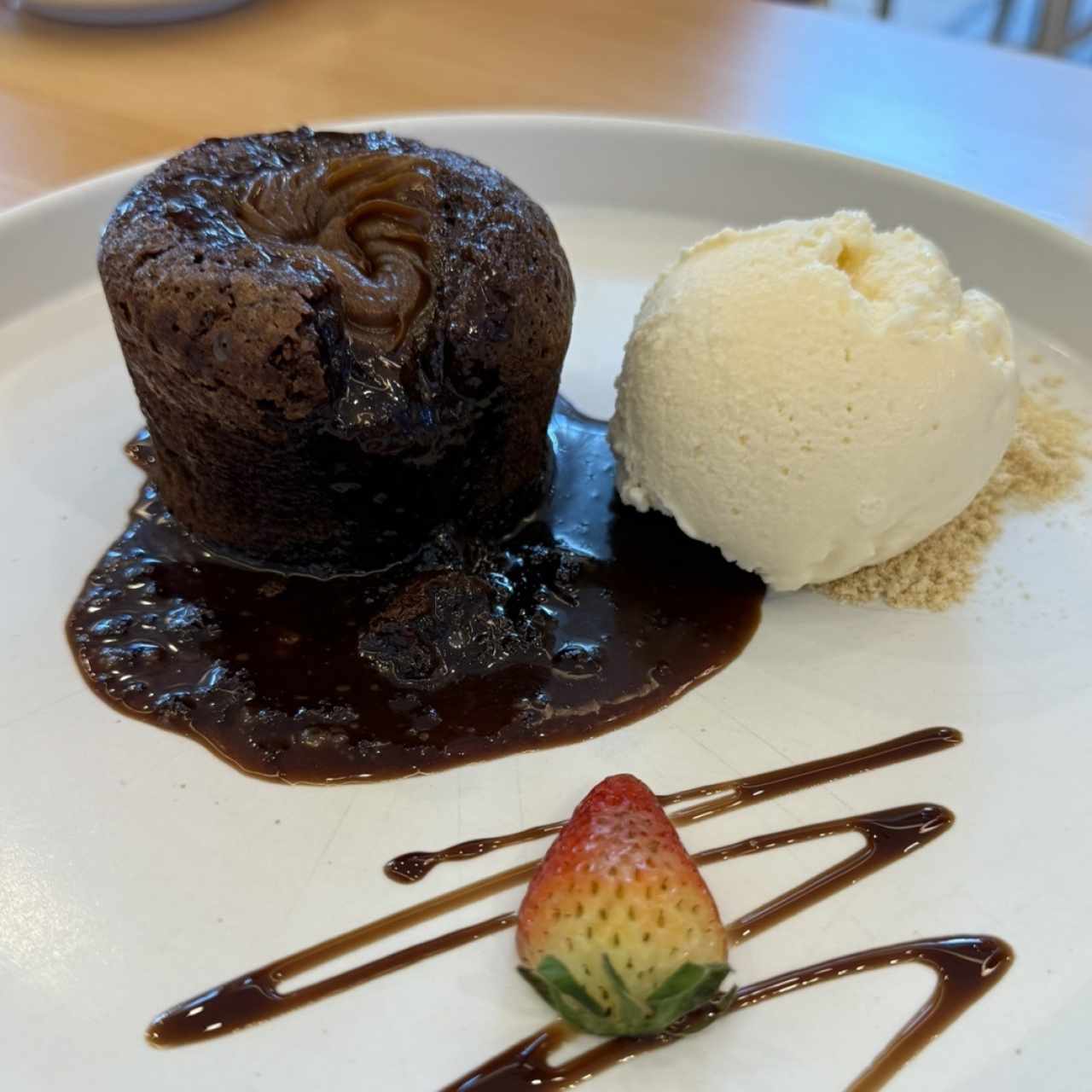 Soufflé de Chocolate