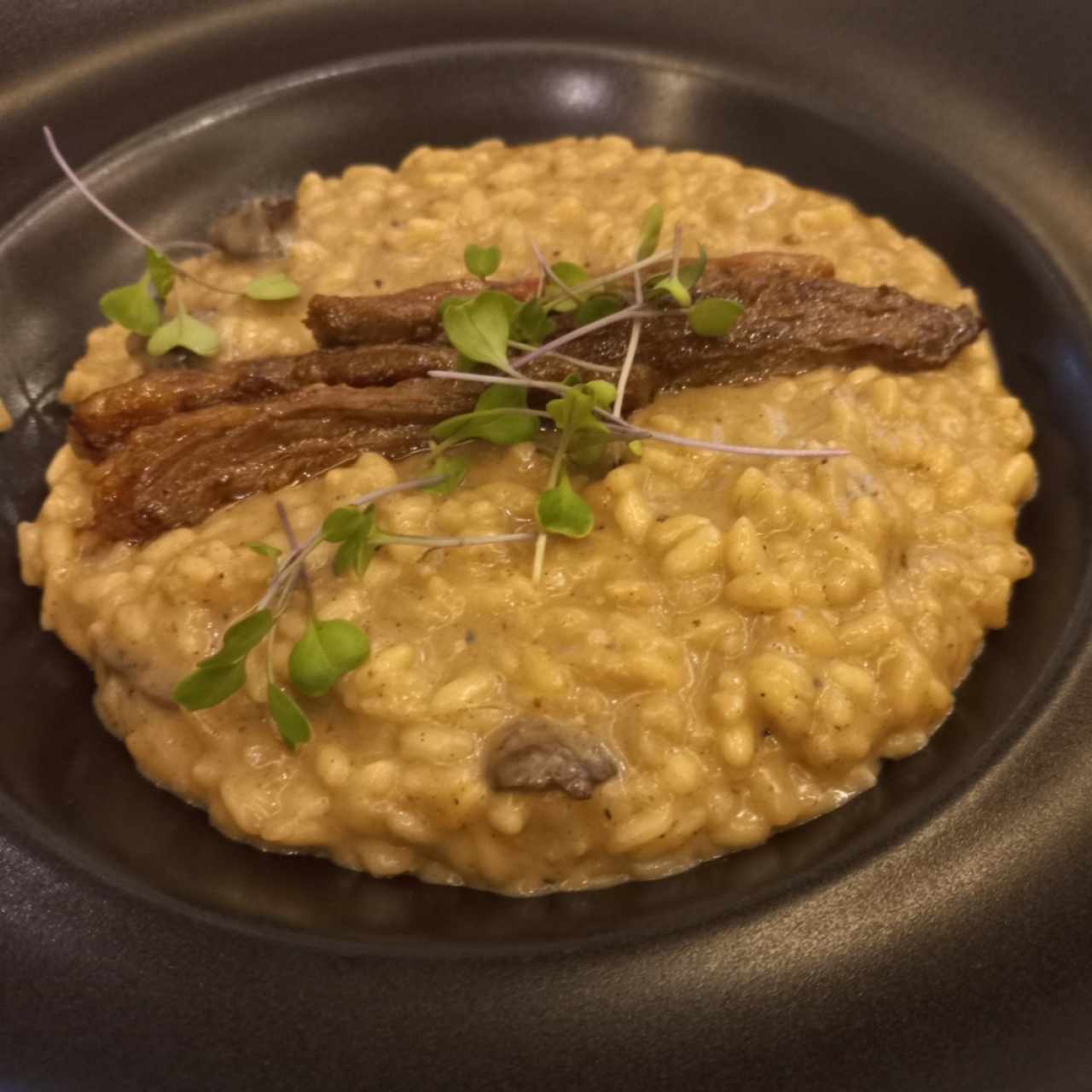 Risotto de entraña