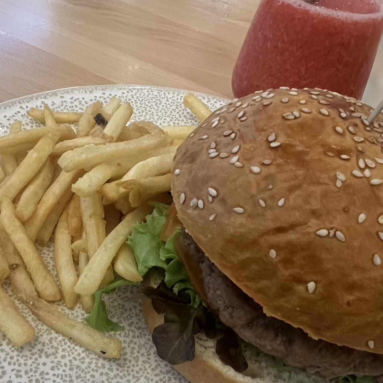 Hamburguesa de Res