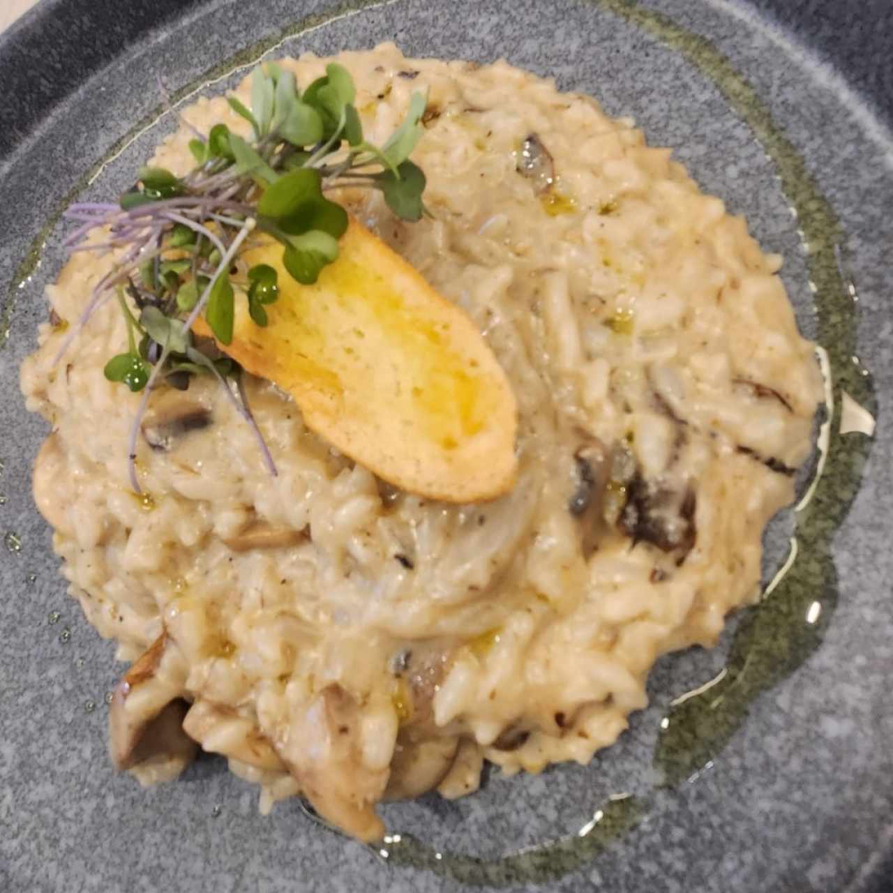 risotto de Hongos 