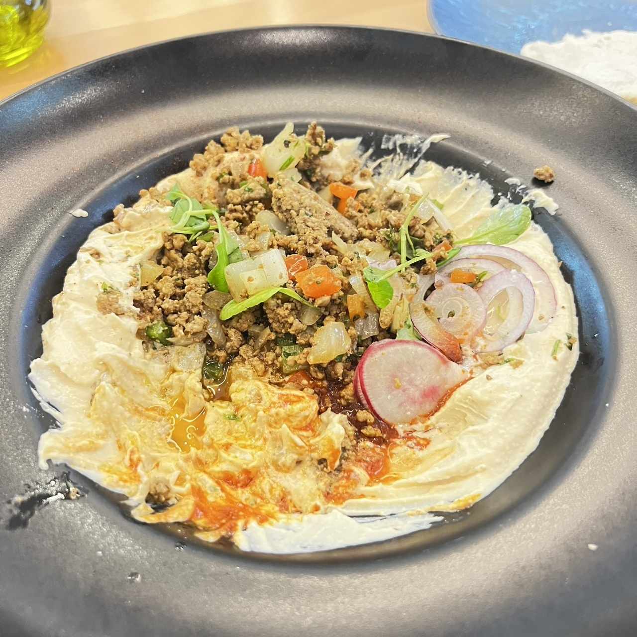 Hummus de Carne Molida
