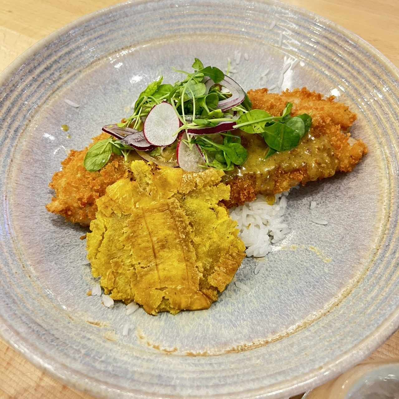 Corvina Coco y Curry