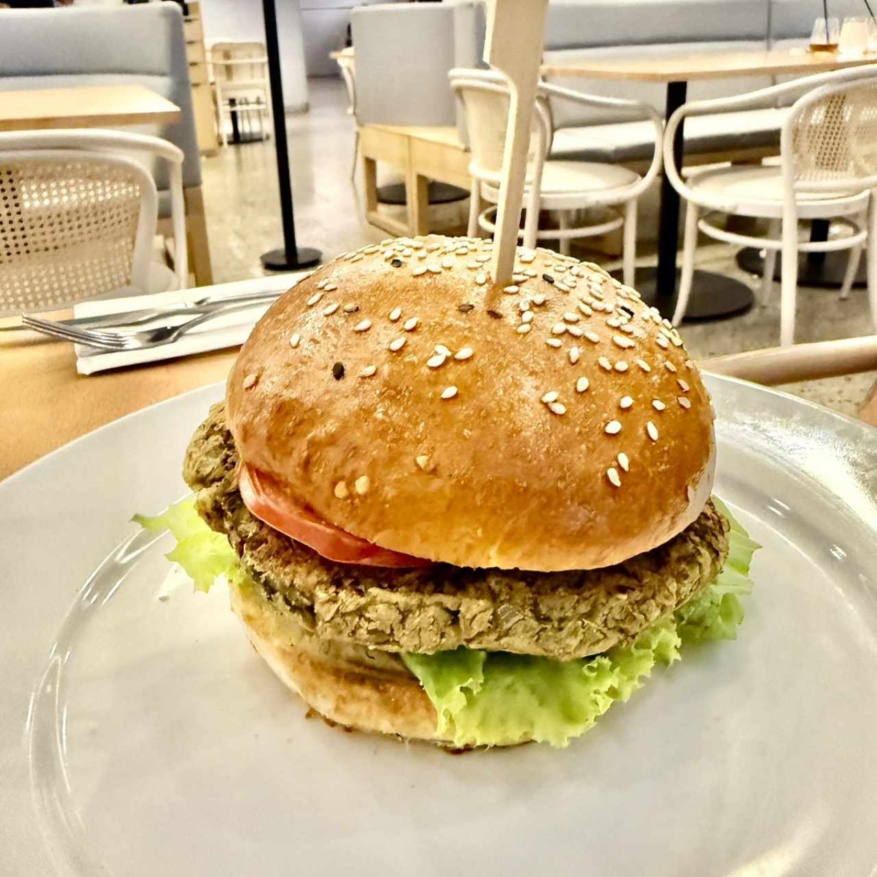 Hamburguesa Vegana