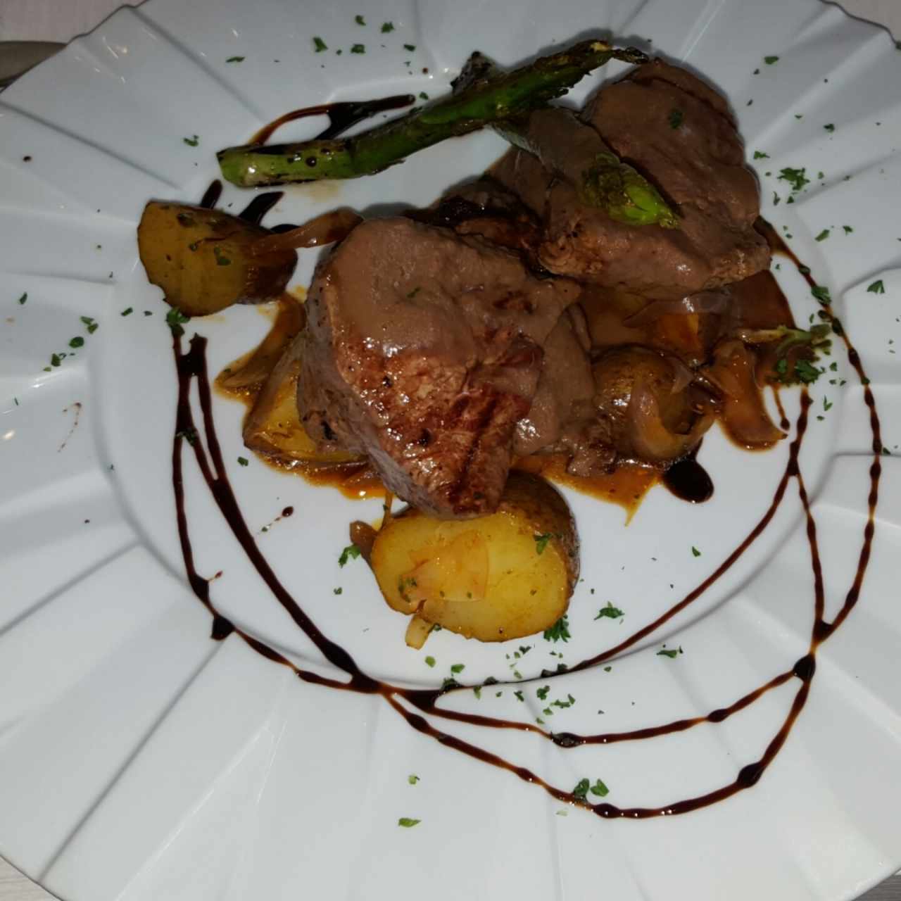Lomo con papas