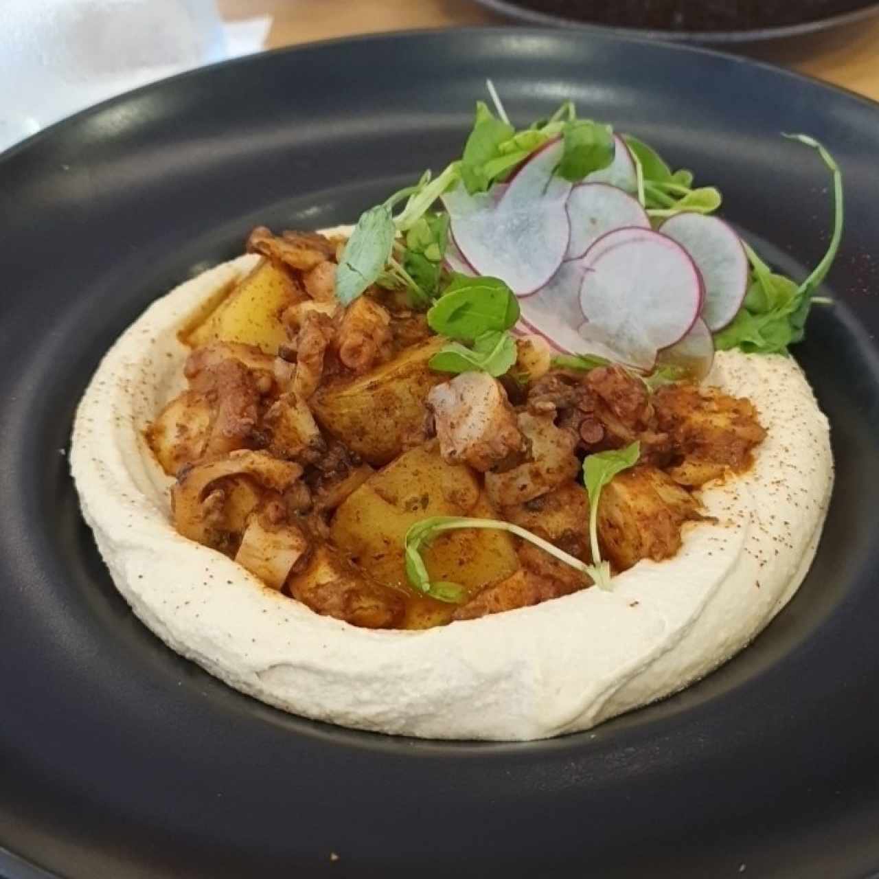 Hummus de Pulpo