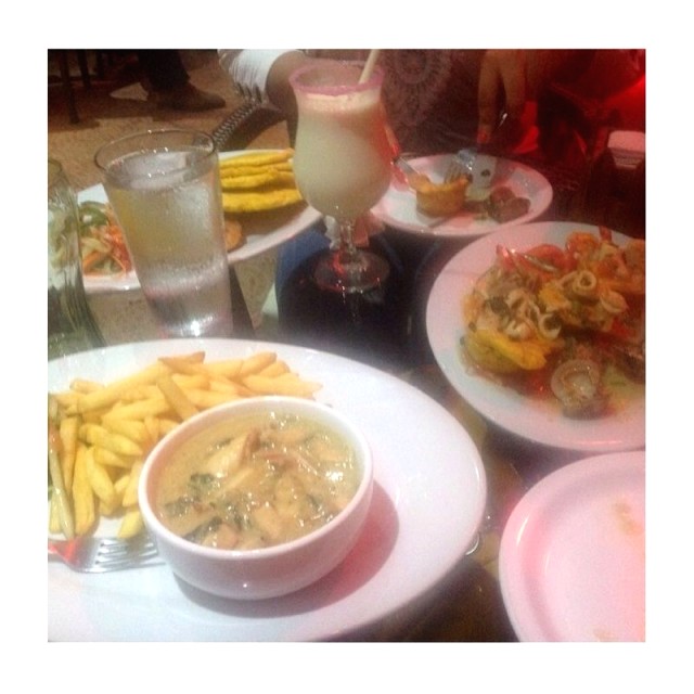 Pulpo al caribe