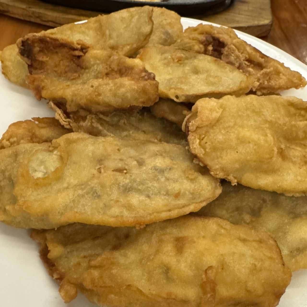 Berenjenas fritas/ a la Vinagreta