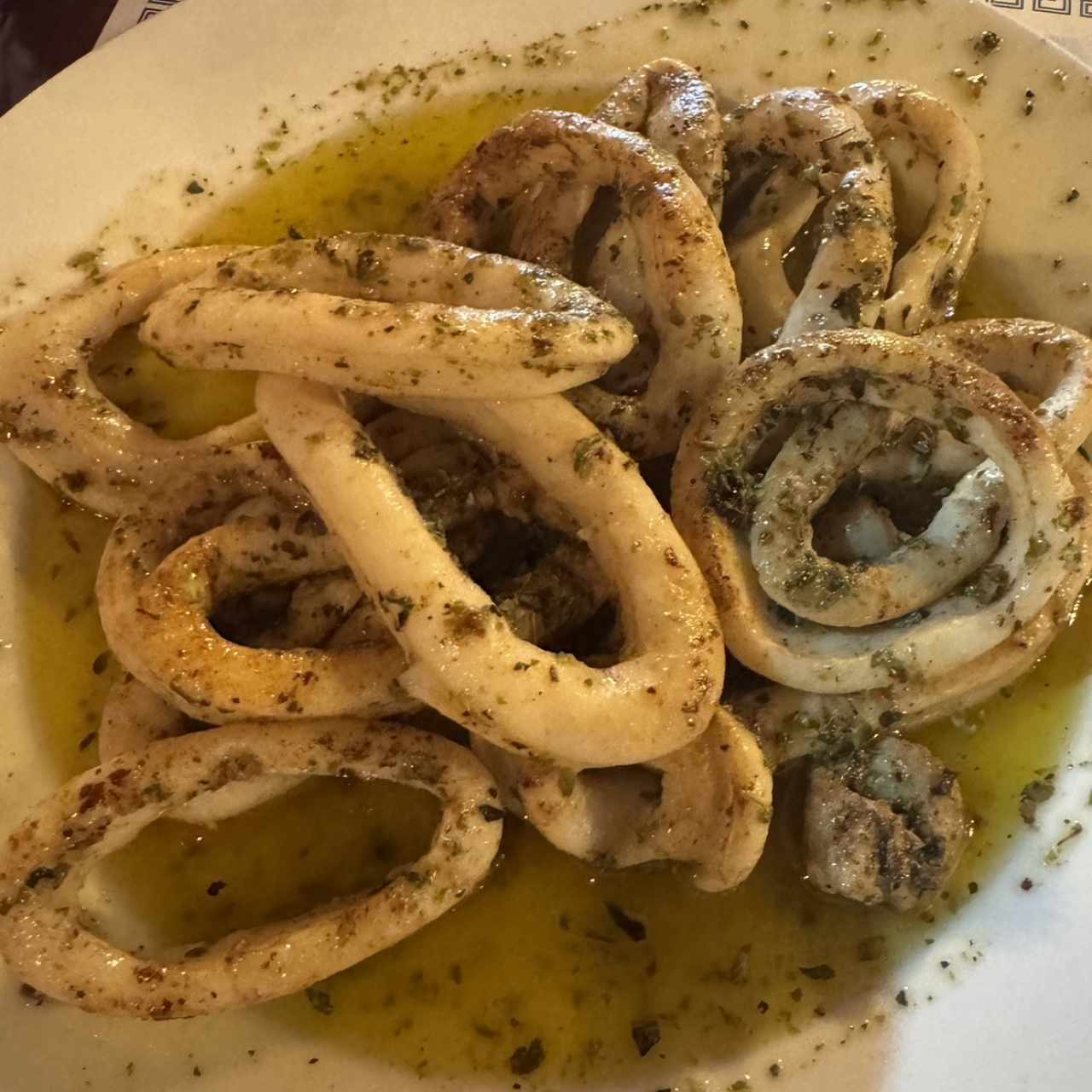 Calamares a la Griega