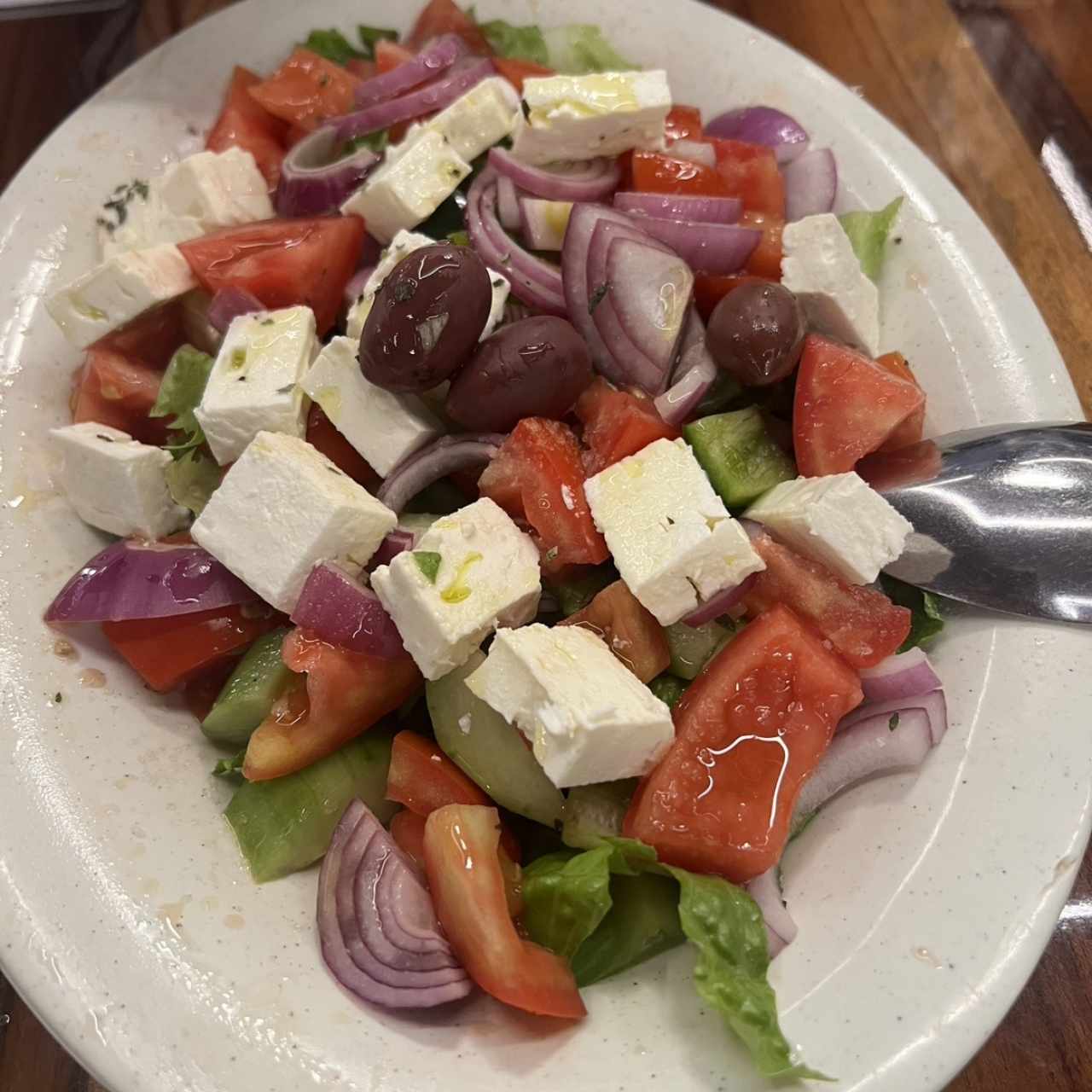 Ensalada Griega Picada