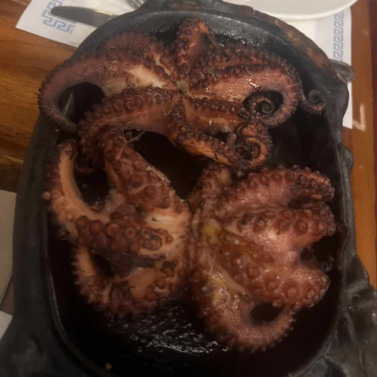 Mariscos - Pulpo al Carbón