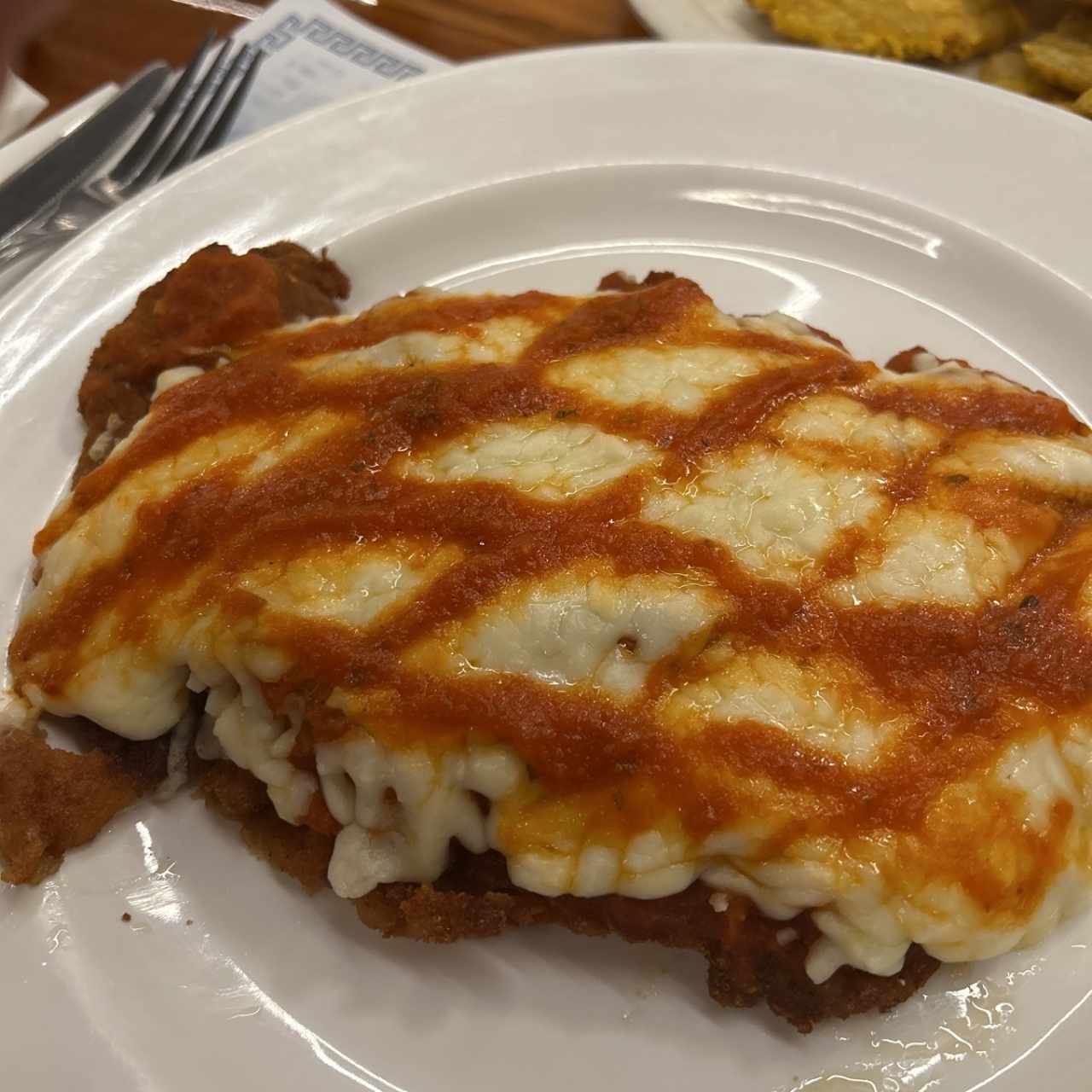 Filete de Res a la Parmesana